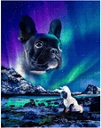 Rompecabezas personalizado para mascotas 'Majestic Northern Lights'