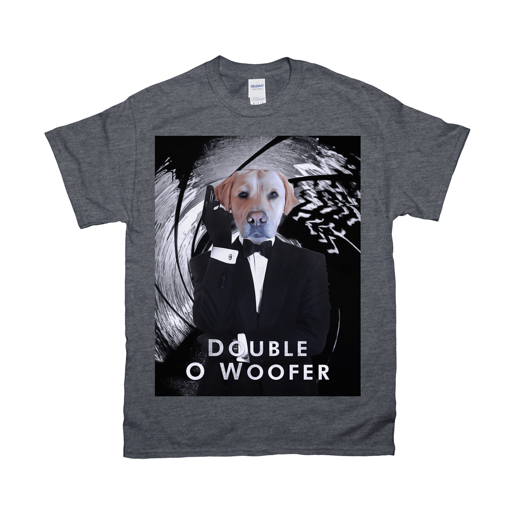 Camiseta personalizada para mascotas &#39;Double O Woofer&#39; 