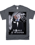 'Double O Woofer' Personalized Pet T-Shirt