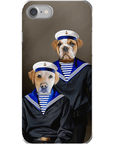 'The Sailors' Personalized 2 Pet Phone Case