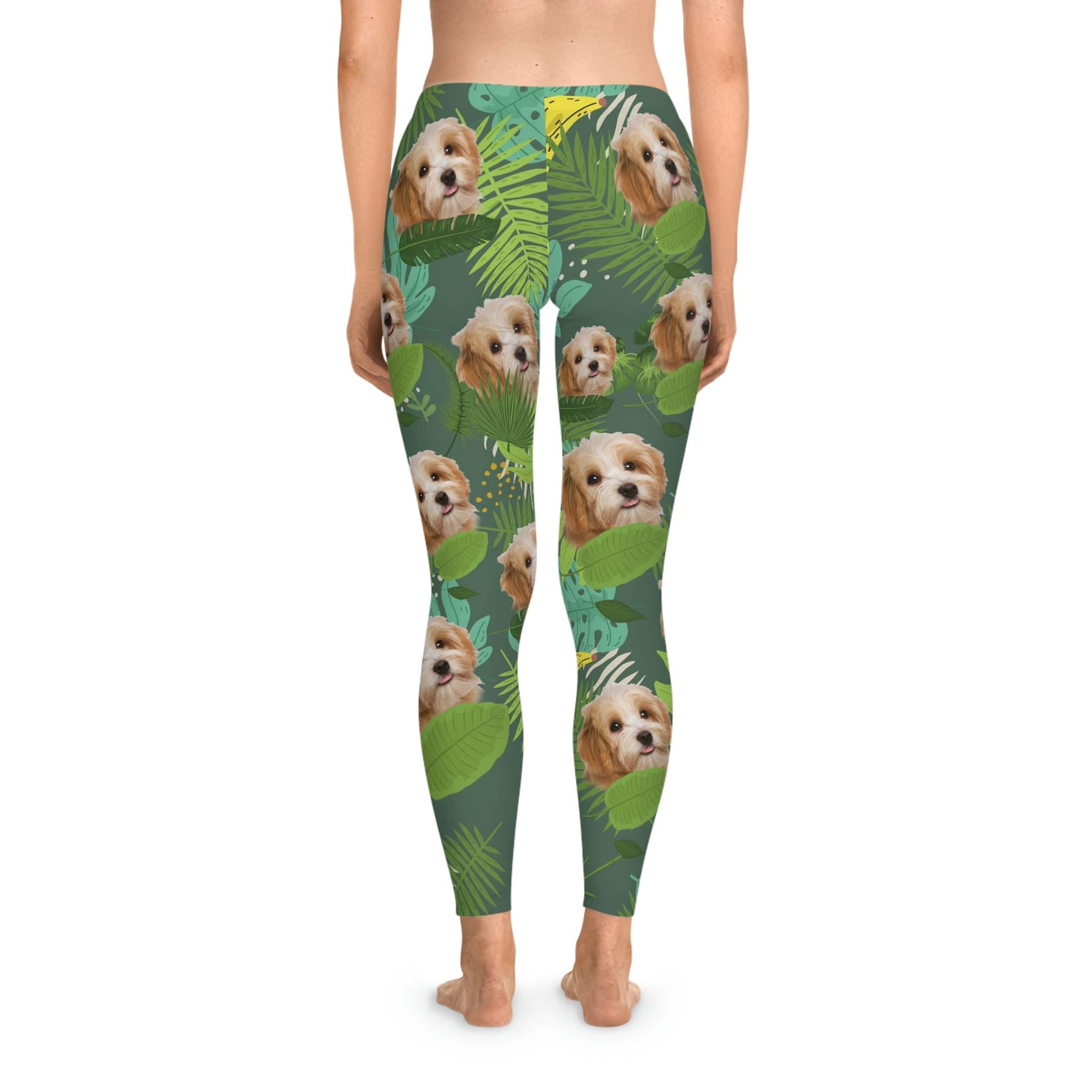 Custom Leggings (Leafy Green: 1-4 Pets)