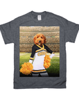Camiseta personalizada para mascotas 'La animadora'