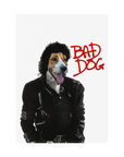 'Michael Wooferson' Personalized Pet Standing Canvas