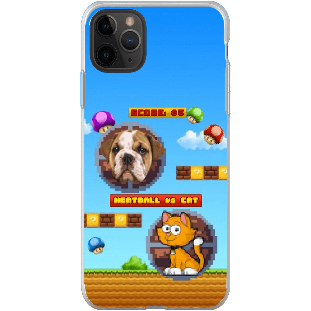 Retro Video Game Personalized Pet Phone Case