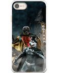 'Bat Dog & Robpaw' Personalized 2 Pet Phone Case