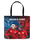 'Czech Doggos' Personalized 2 Pet Tote Bag