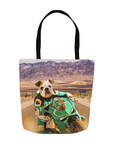 'Kawadawgi Rider' Personalized Tote Bag