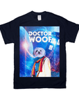 'Dr. Camiseta personalizada para mascotas Woof (hembra)