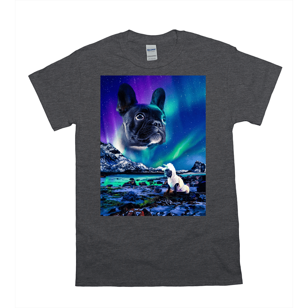 Camiseta personalizada para mascotas &#39;Majestic Northern Lights&#39; 