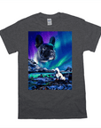 Camiseta personalizada para mascotas 'Majestic Northern Lights' 