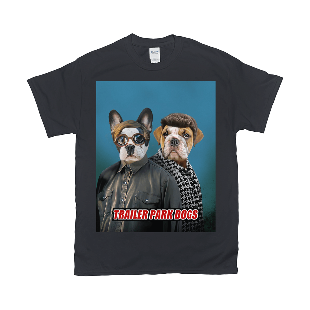 &#39;Trailer Park Dogs 2&#39; Personalized 2 Pet T-Shirt