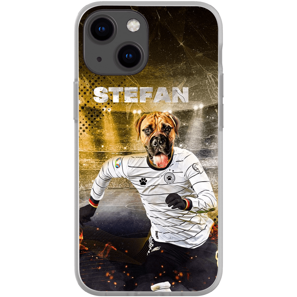 &#39;Germany Doggos Soccer&#39; Personalized Phone Case
