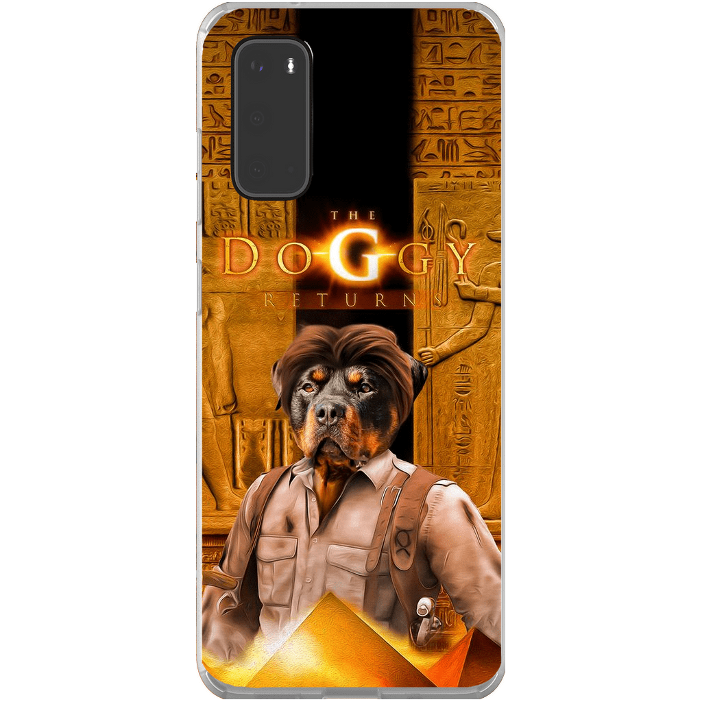 &#39;The Doggy Returns&#39; Personalized Phone Case