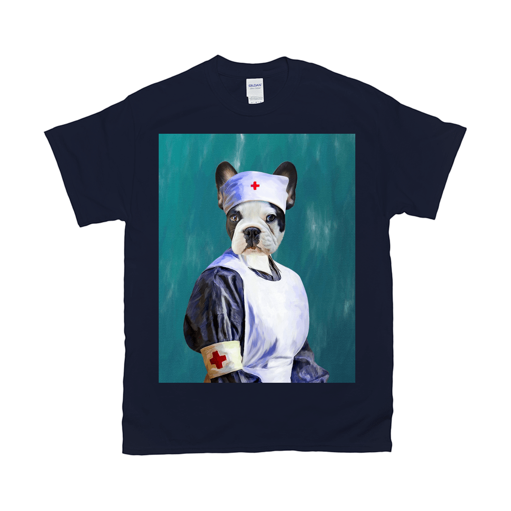 &#39;The Nurse&#39; Personalized Pet T-Shirt