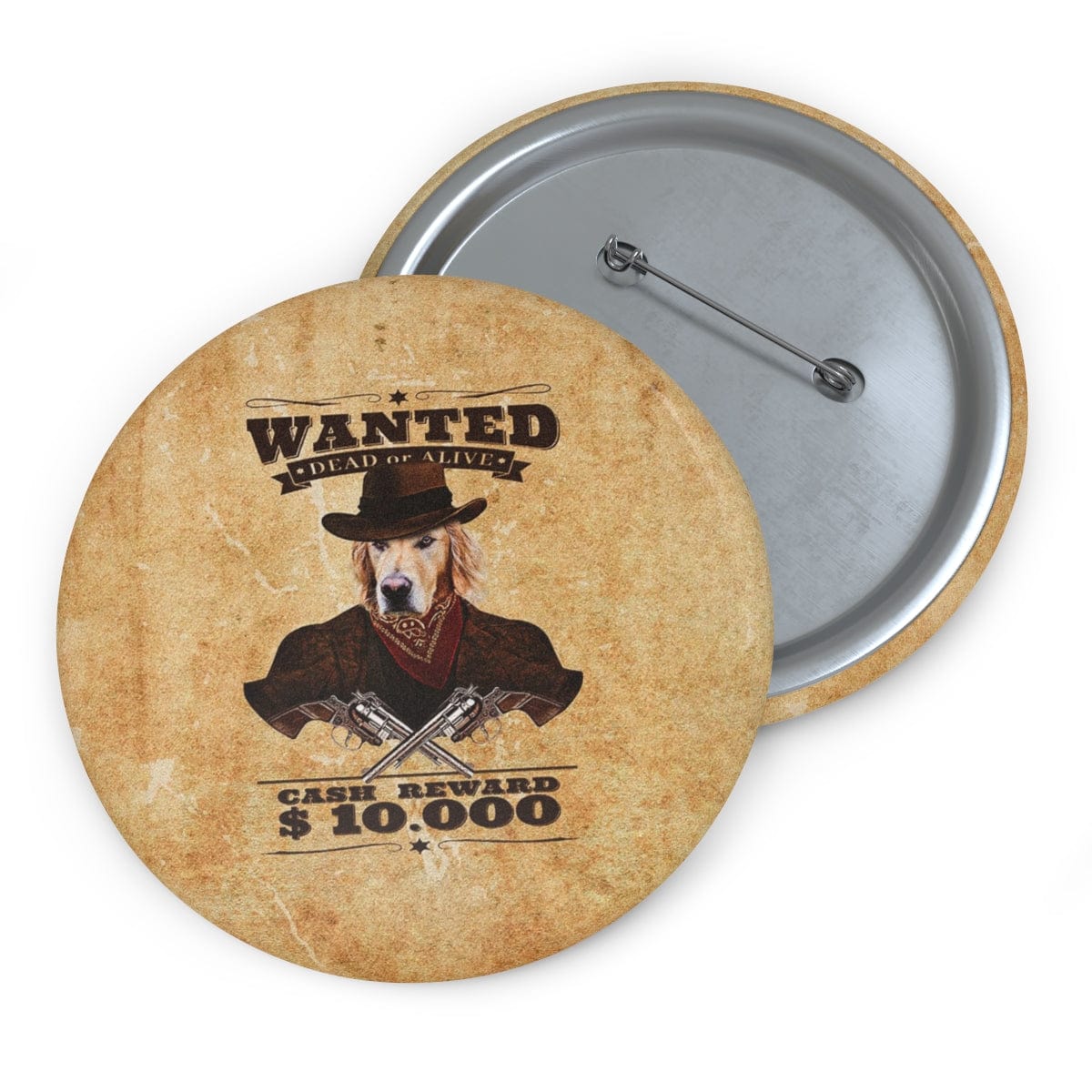 The Wanted Custom Pin