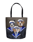 'The Sailors' Personalized 3 Pet Tote Bag