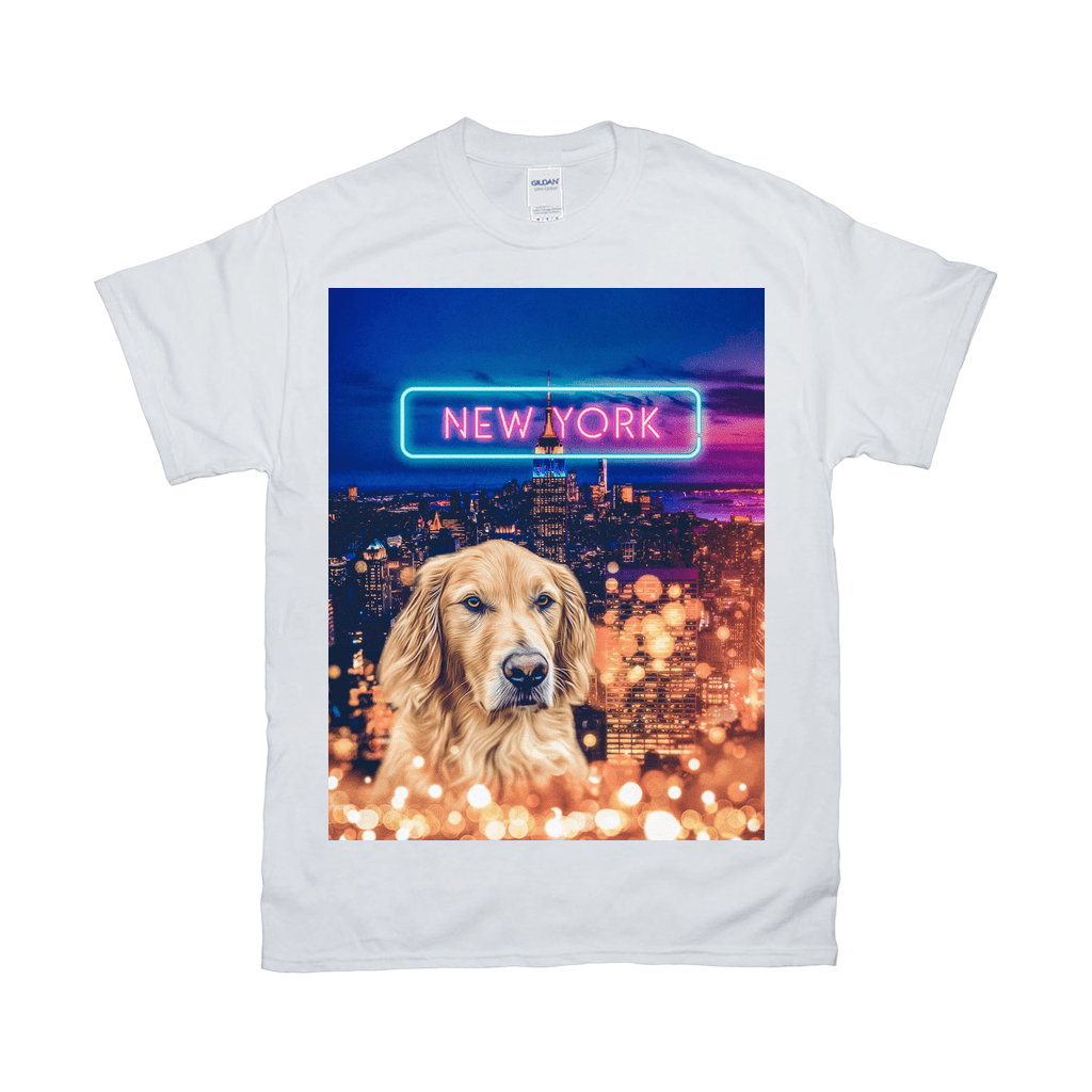 &#39;Doggos of New York&#39; Personalized Pet T-Shirt