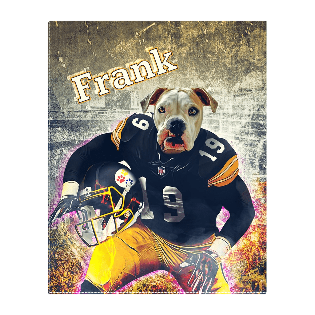 'Pittsburgh Doggos' Personalized Pet Standing Canvas