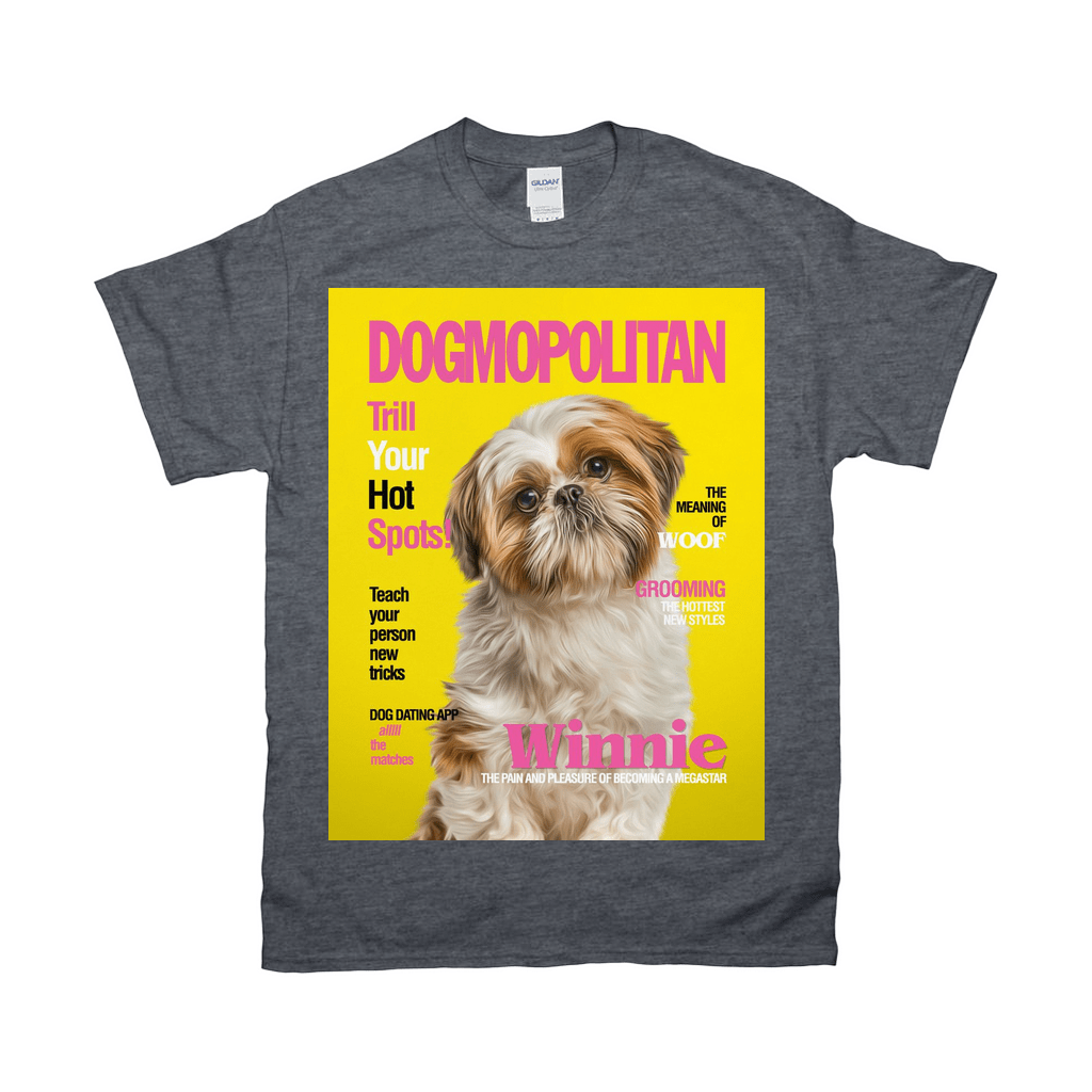 Camiseta personalizada para mascotas &#39;Dogmopolitan&#39;