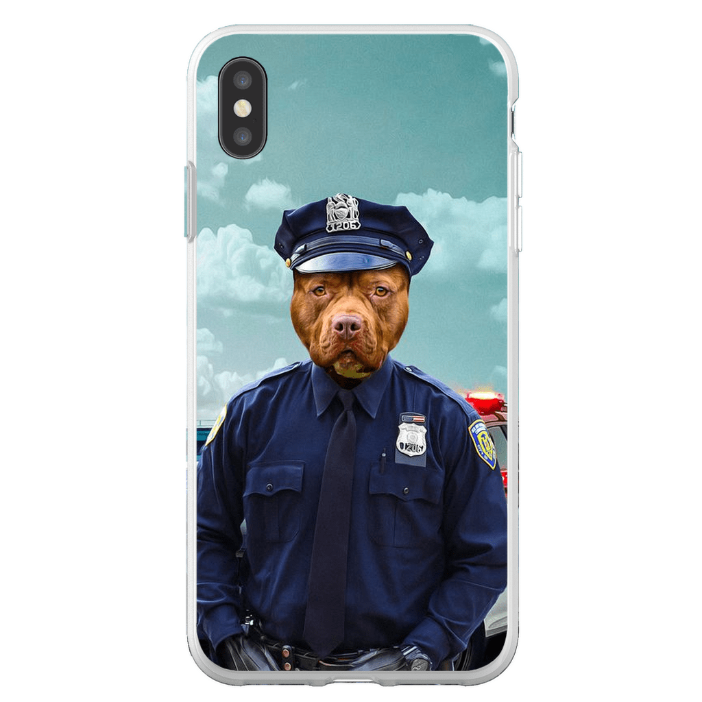 &#39;The Police Officer&#39; Personalized Phone Case