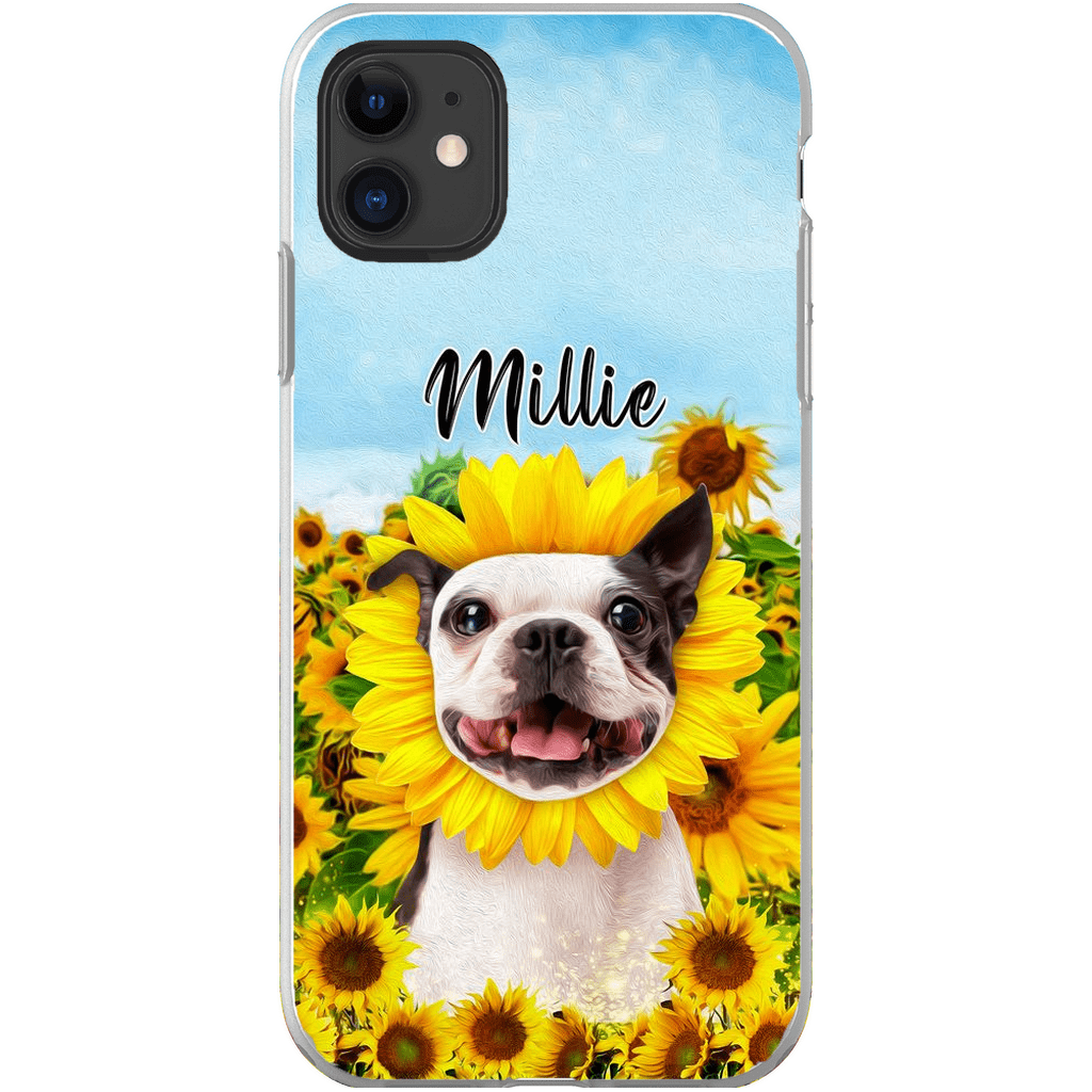 &#39;The Sunflower&#39; Personalized Phone Case