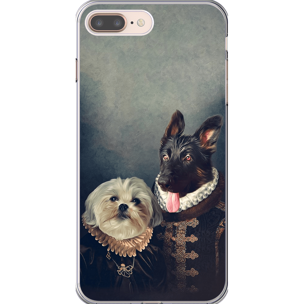 &#39;Duke and Duchess&#39; Personalized 2 Pet Phone Case
