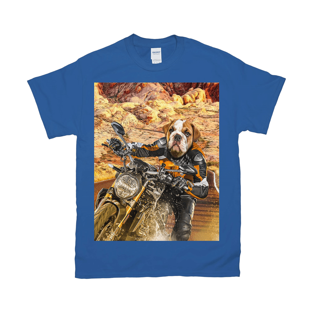 &#39;Dogati Rider&#39; Personalized Pet T-Shirt