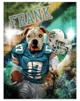 'Miami Doggos' Personalized Pet Poster