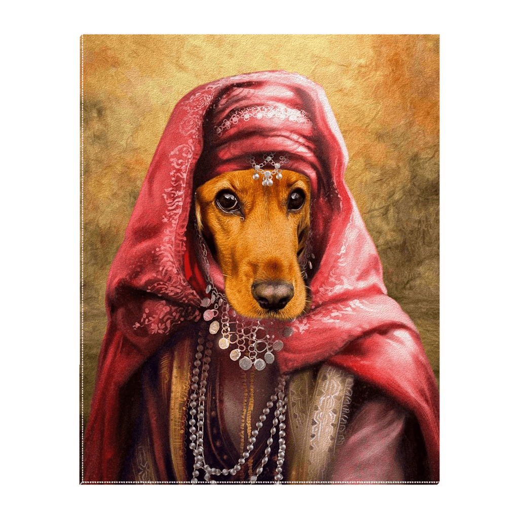 &#39;The Persian Princess&#39; Personalized Pet Standing Canvas