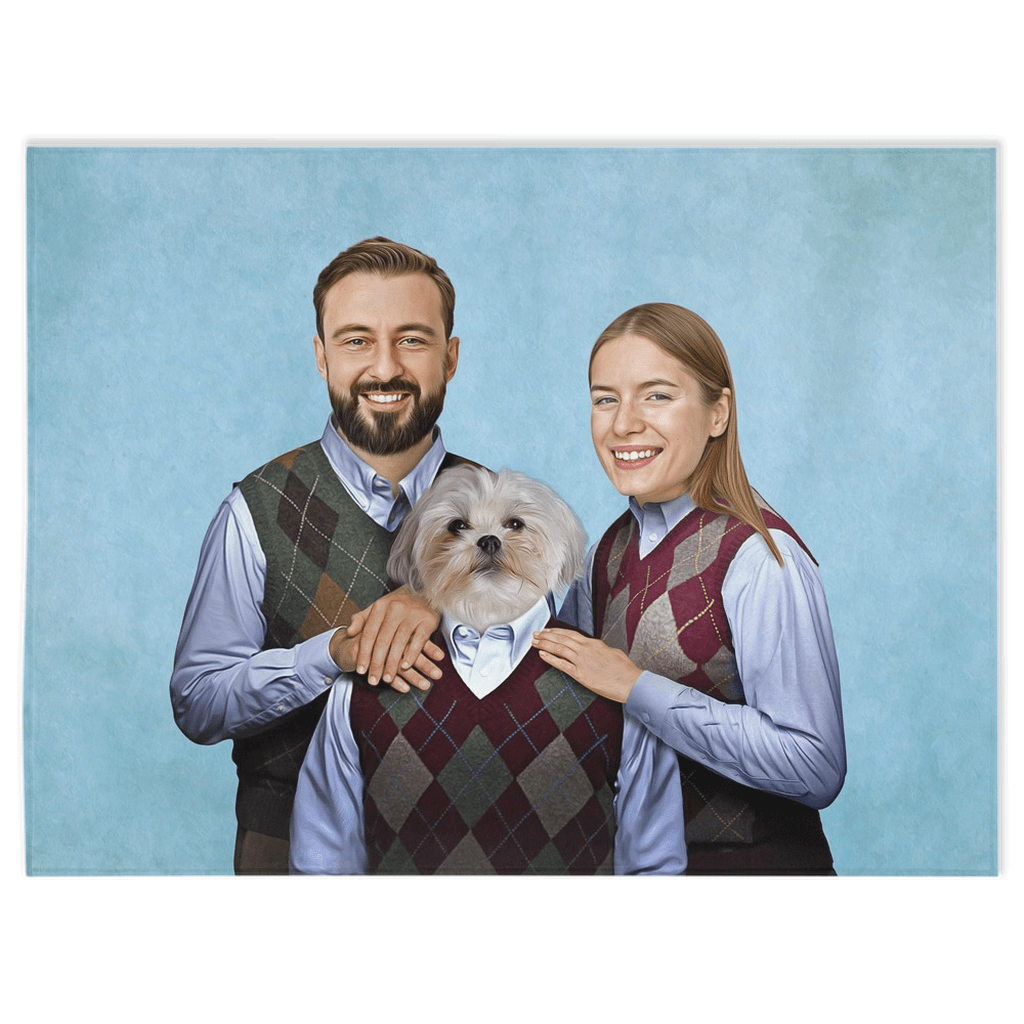 &#39;Step Doggo/Humans&#39; Personalized Blanket