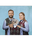 'Step Doggo/Humans' Personalized Blanket