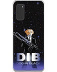 'Dog in Black' Personalized Phone Case