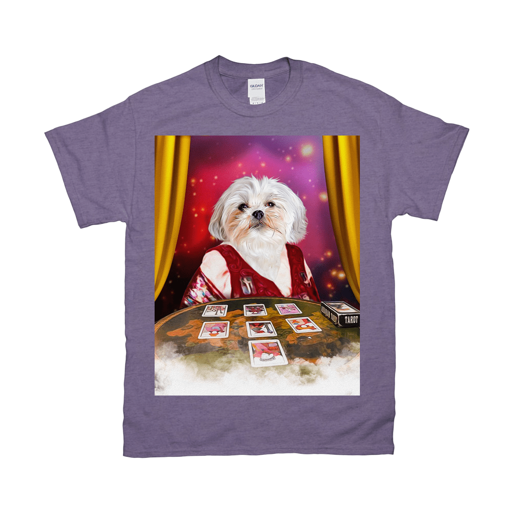 &#39;The Tarot Reader&#39; Personalized Pet T-Shirt