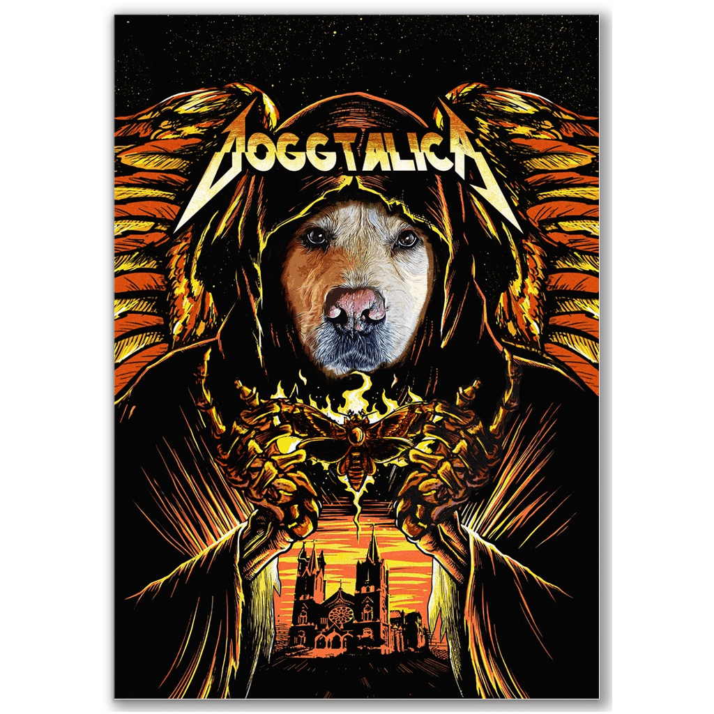 &#39;Doggtalica&#39; Personalized Dog Poster