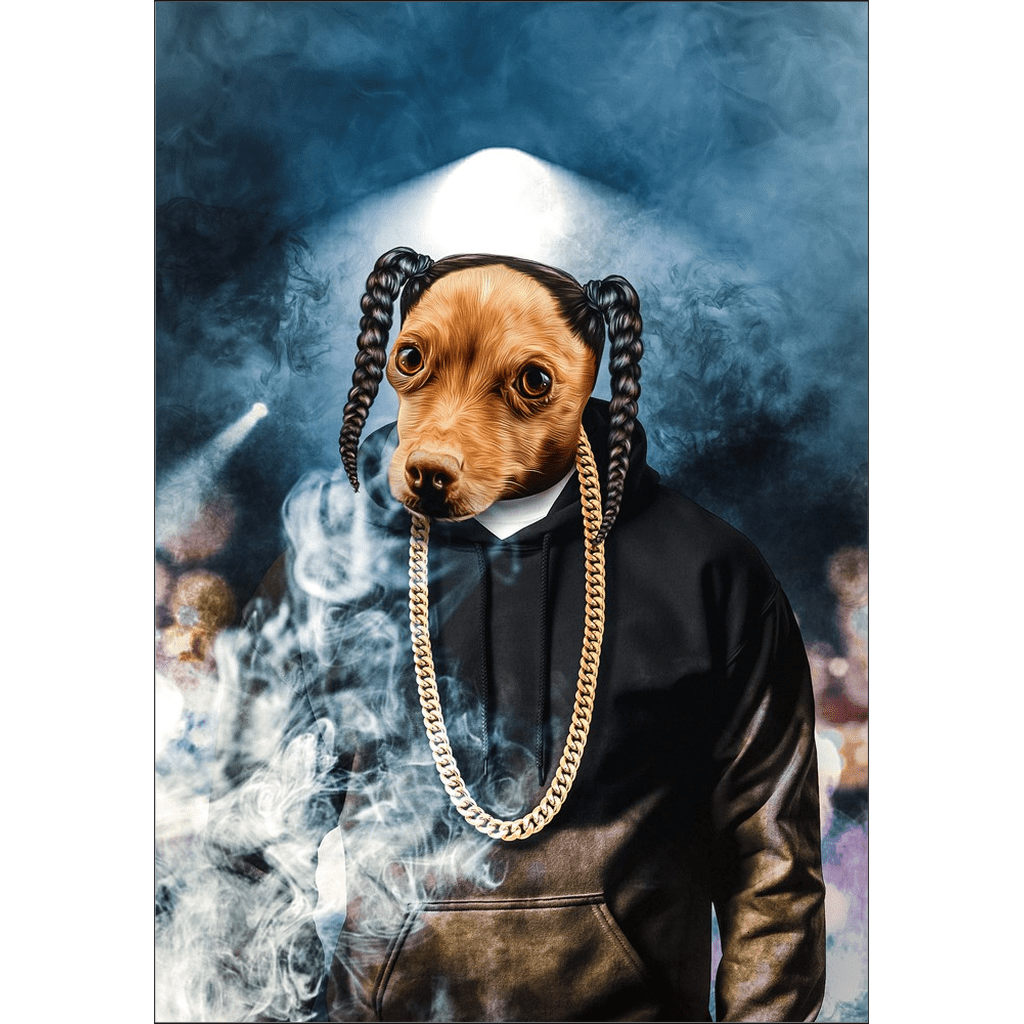'D.O. Double G' Personalized Dog Poster