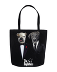 'The Dogfathers' Personalized 2 Pet Tote Bag