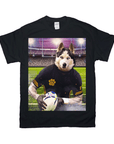 Camiseta personalizada para mascotas 'El jugador de rugby' 
