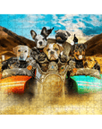 'Harley Wooferson' Personalized 7 Pet Puzzle
