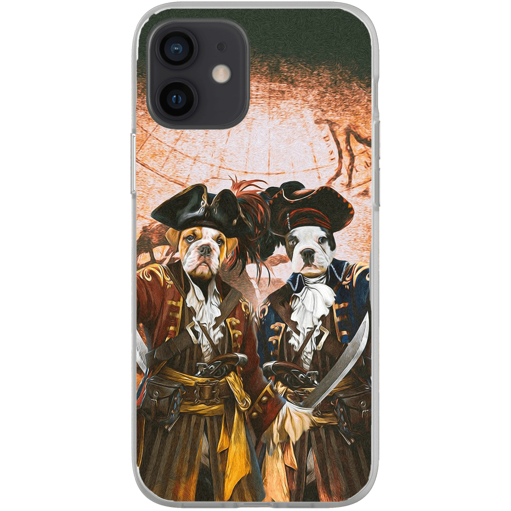 &#39;The Pirates&#39; Personalized 2 Pet Phone Case