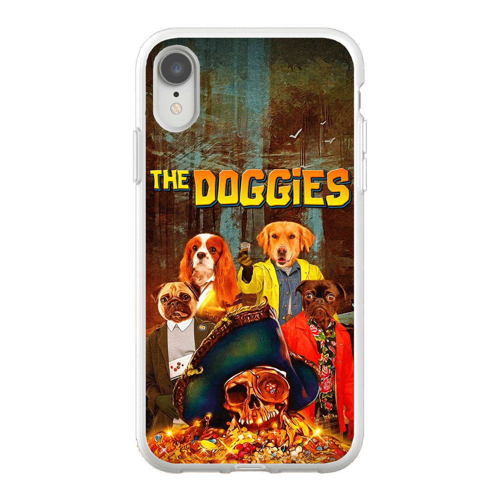 &#39;The Doggies&#39; Personalized 4 Pet Phone Case