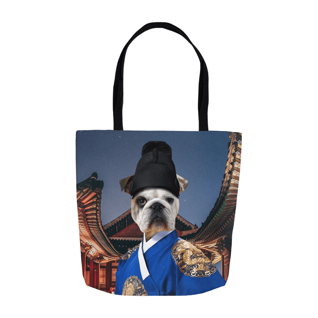 &#39;The Asian Emperor&#39; Personalized Tote Bag