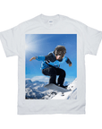 Camiseta personalizada para mascotas 'El snowboarder'