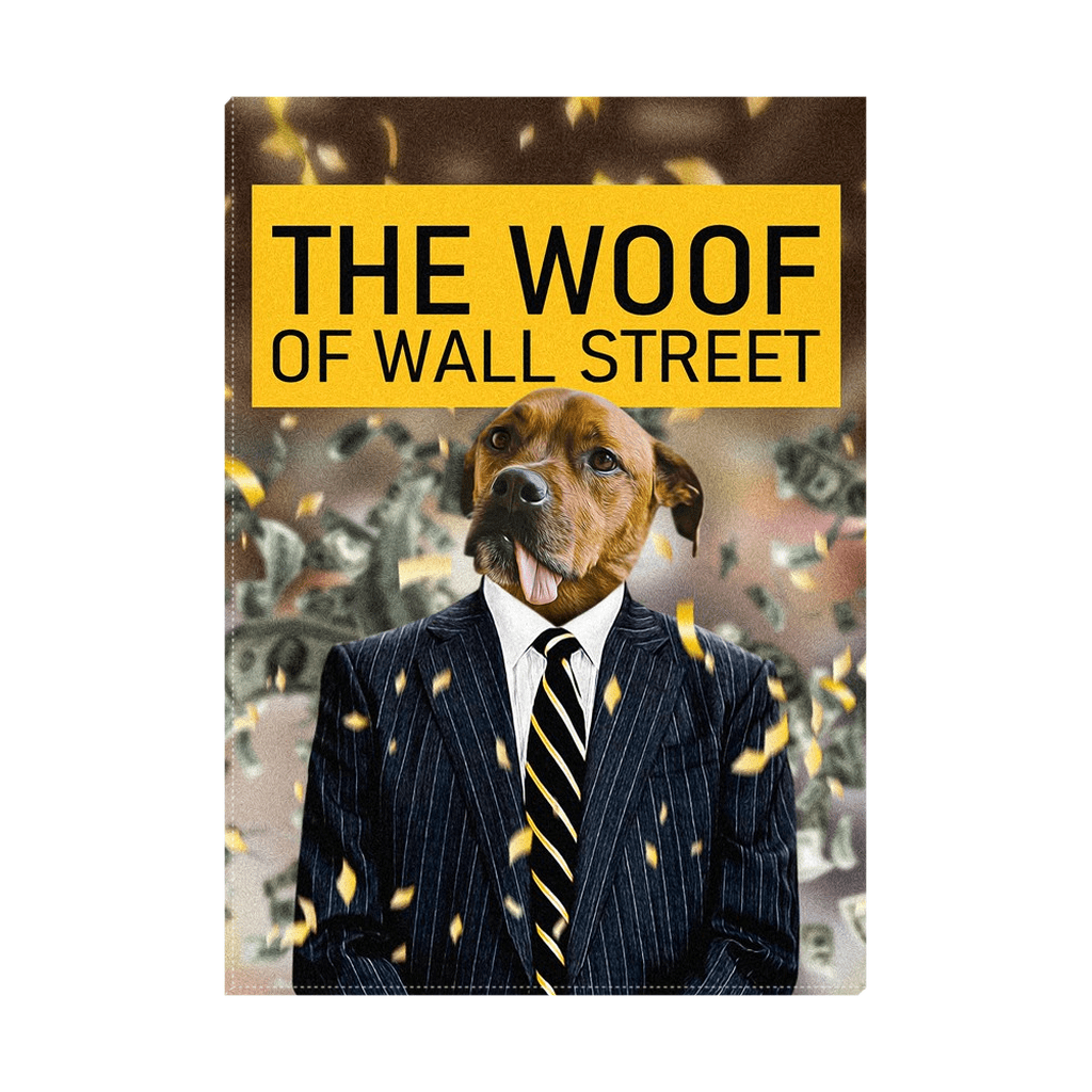 Lienzo personalizado para mascotas &#39;La trama de Wall Street&#39;