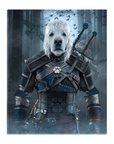 Lienzo personalizado para mascotas 'The Witcher Doggo'
