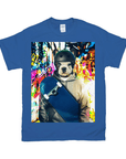 'The Skateboarder' Personalized Pet T-Shirt