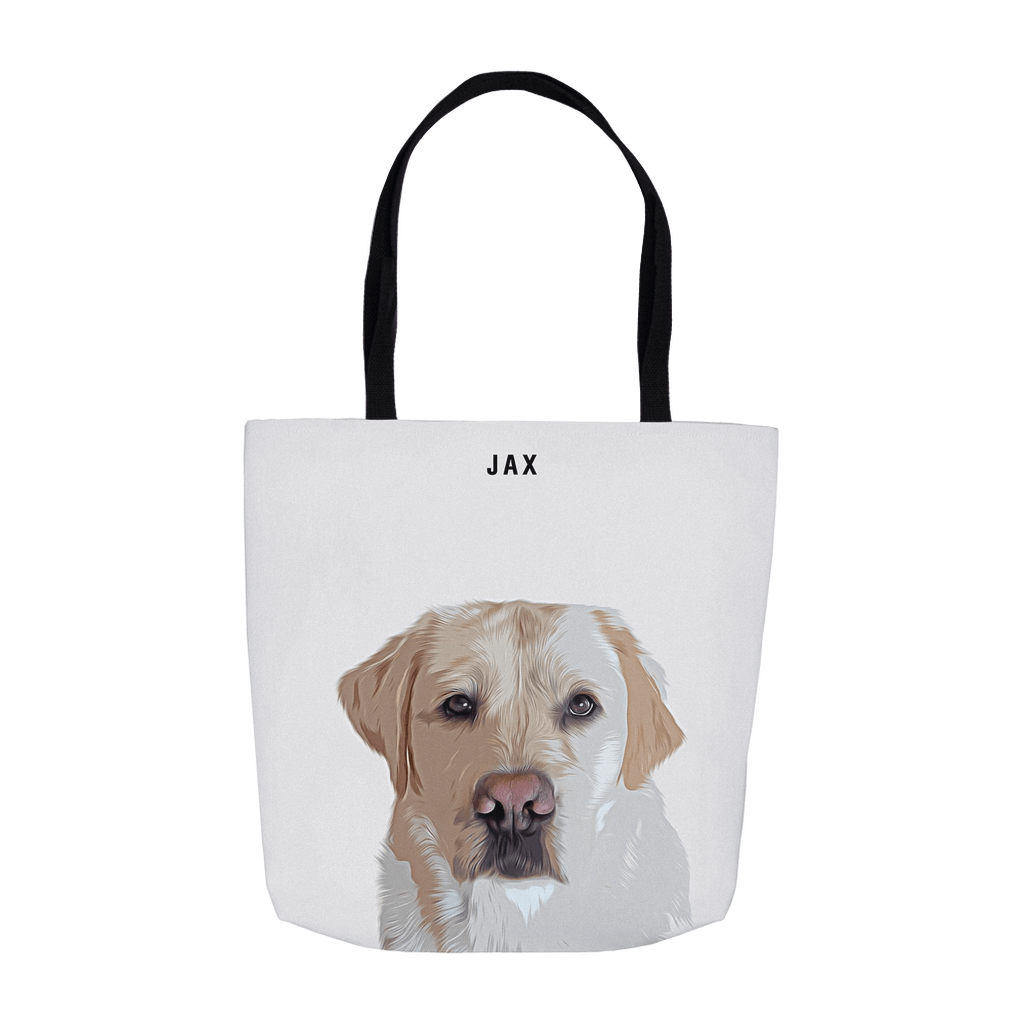 Personalized Modern Pet Tote Bag