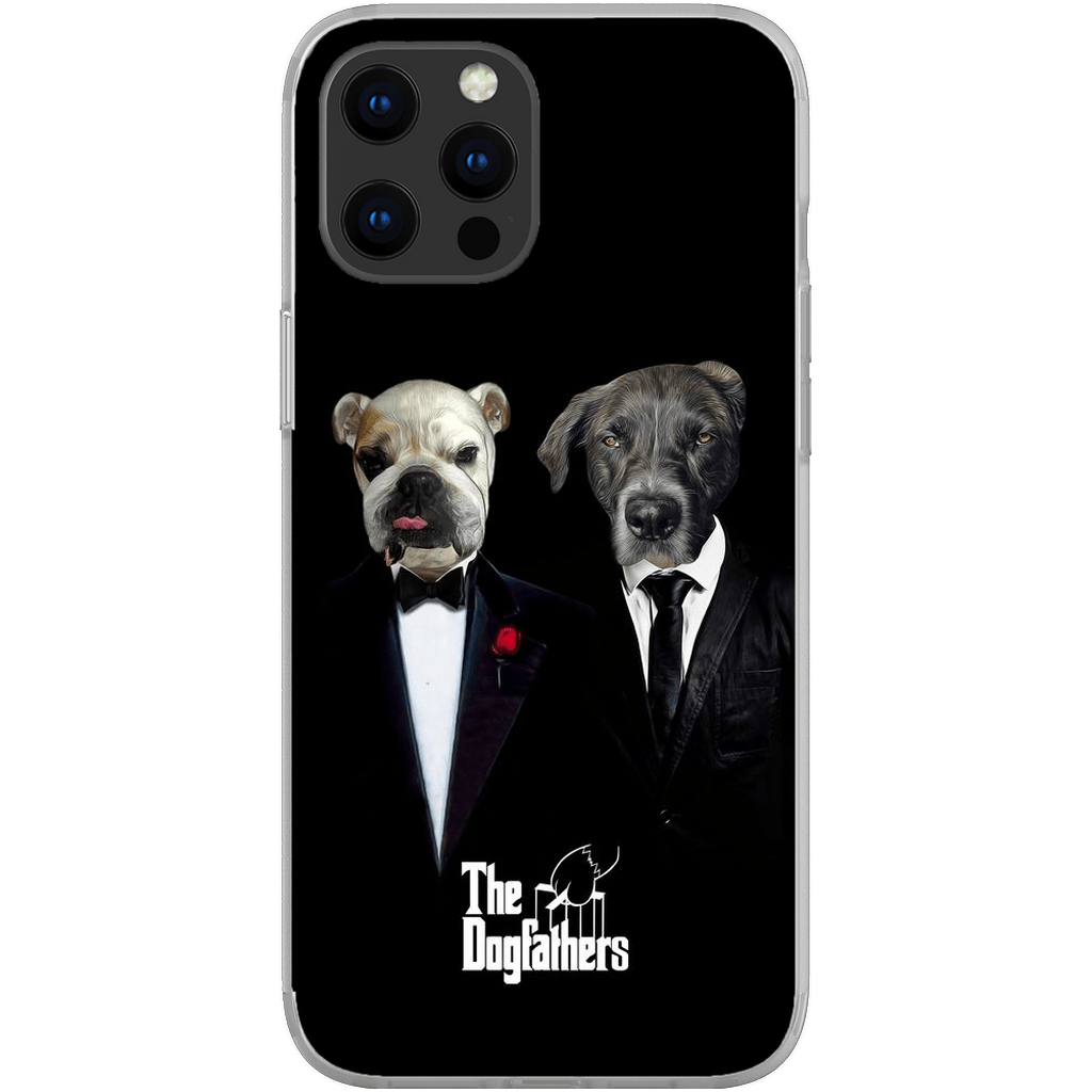 &#39;The Dogfathers&#39; Personalized 2 Pet Phone Case