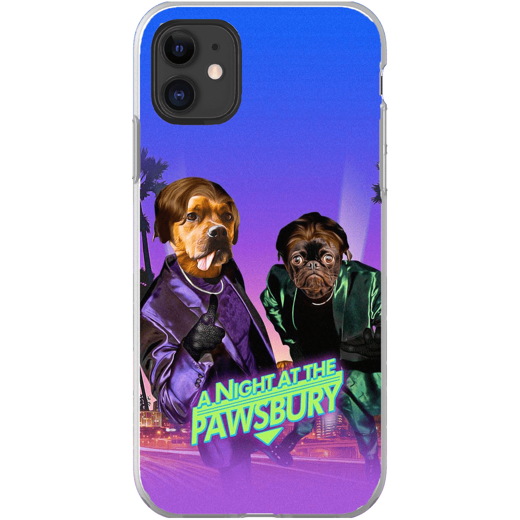 &#39;A Night at the Pawsbury&#39; Personalized 2 Pet Phone Case