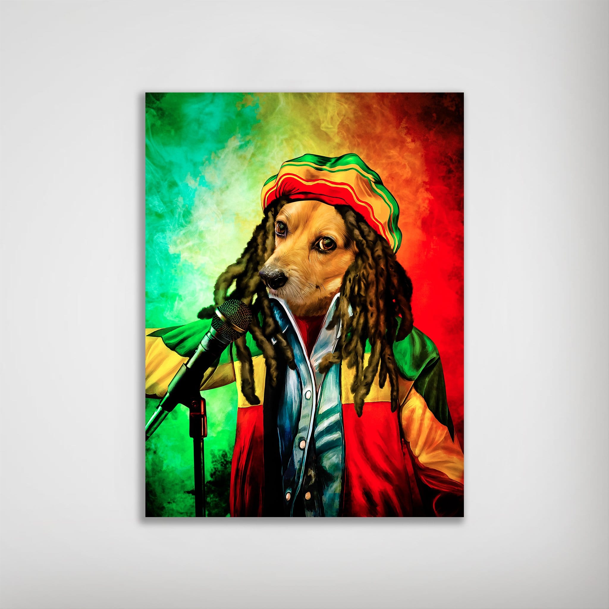 'Dog Marley' Personalized Dog Poster