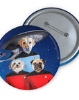Doggo-Trek (1 - 4 mascotas) Chapa personalizada
